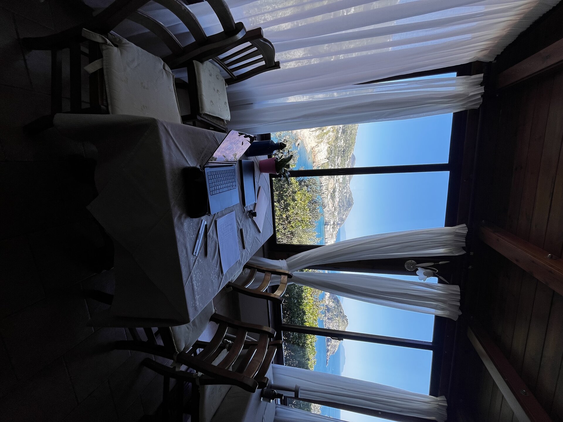 Mein Arbeitsplatz mit Meerblick