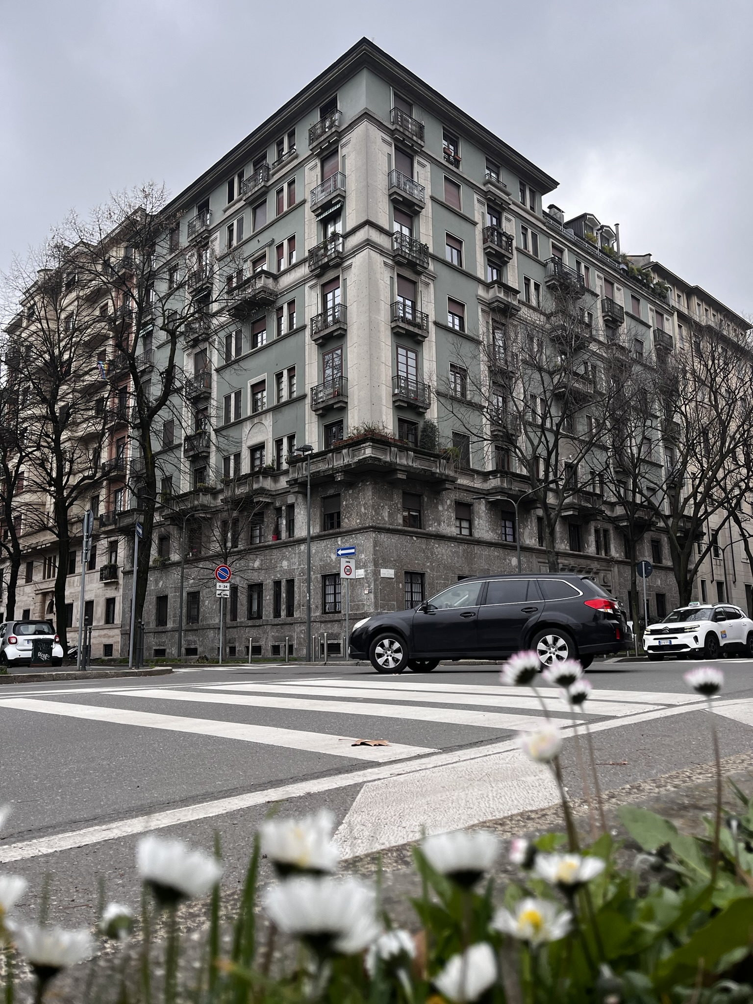 Mailänder Häuserfront