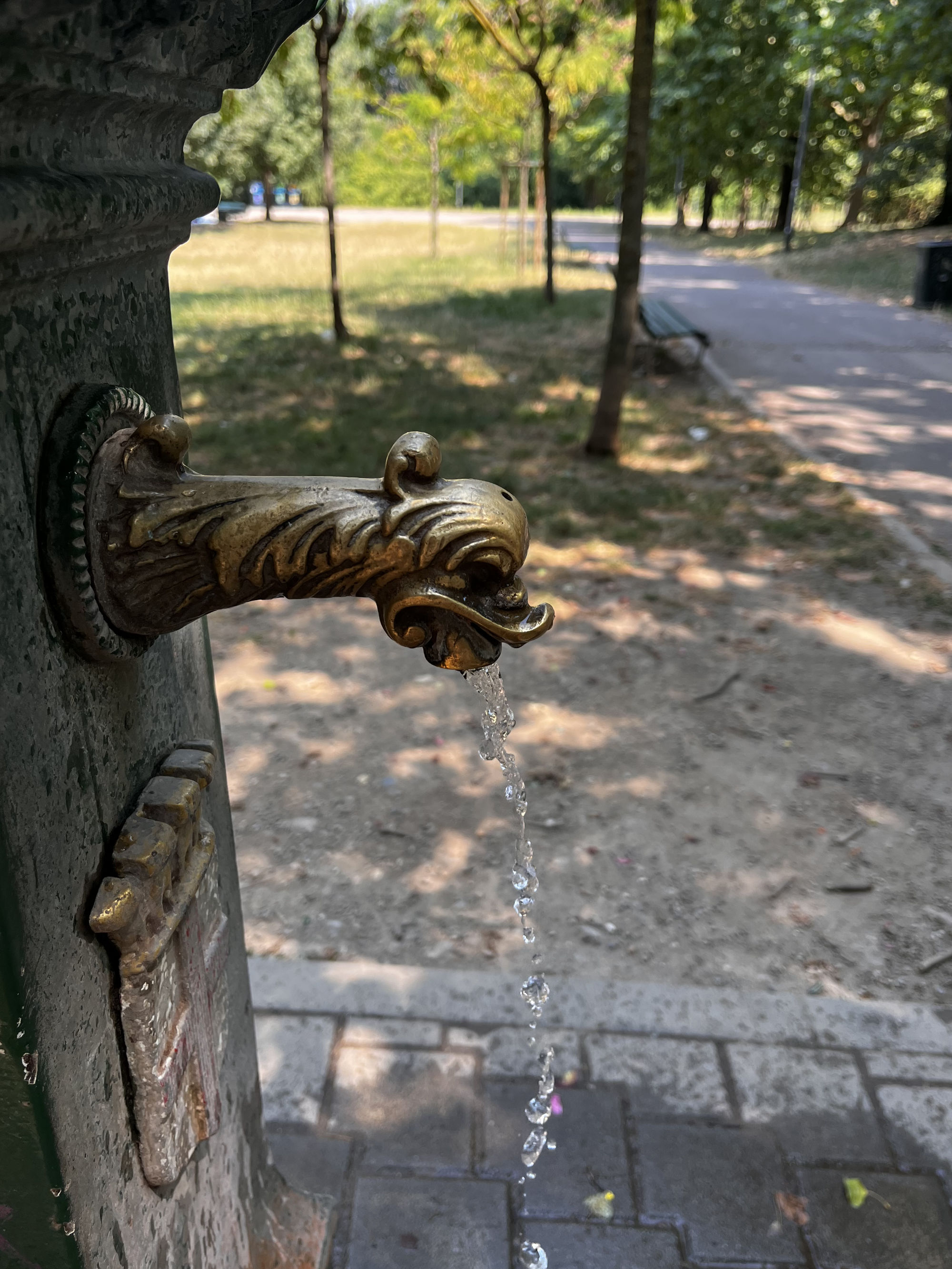 Öffentliche Trinkwassersäule in Mailand